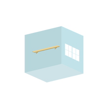 壁などを壊さず施工