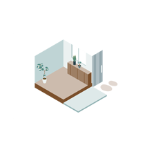 生活スタイルに合わせて自由に設計可能